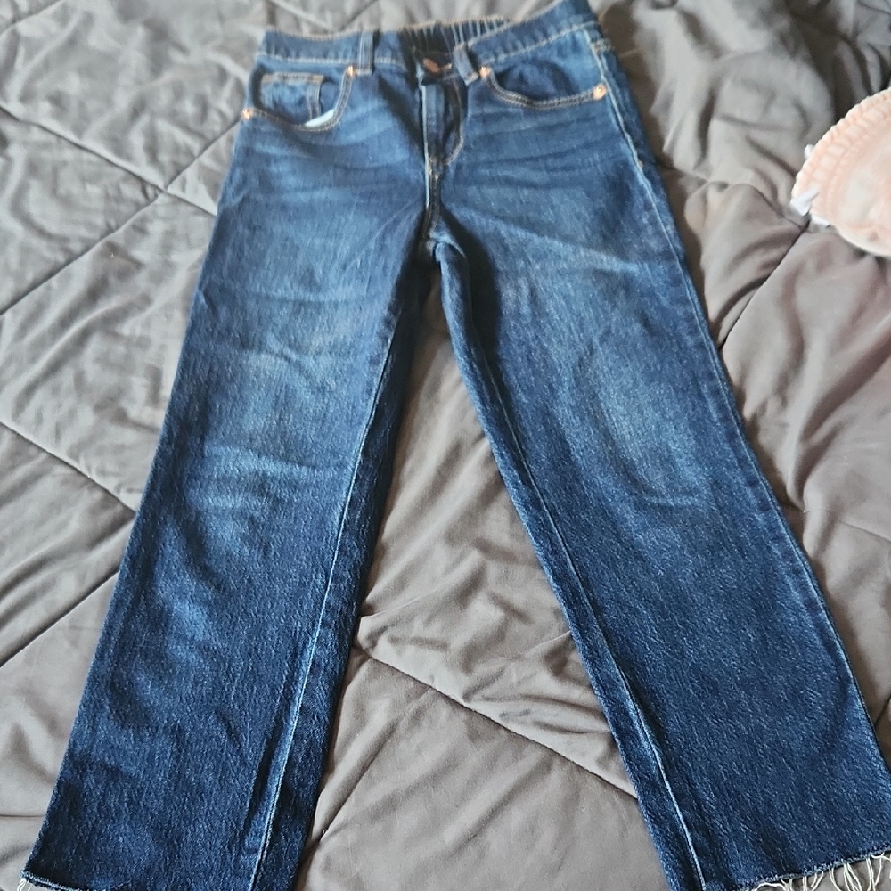 Cat & Jack Dark Blue Straight Leg Jeans